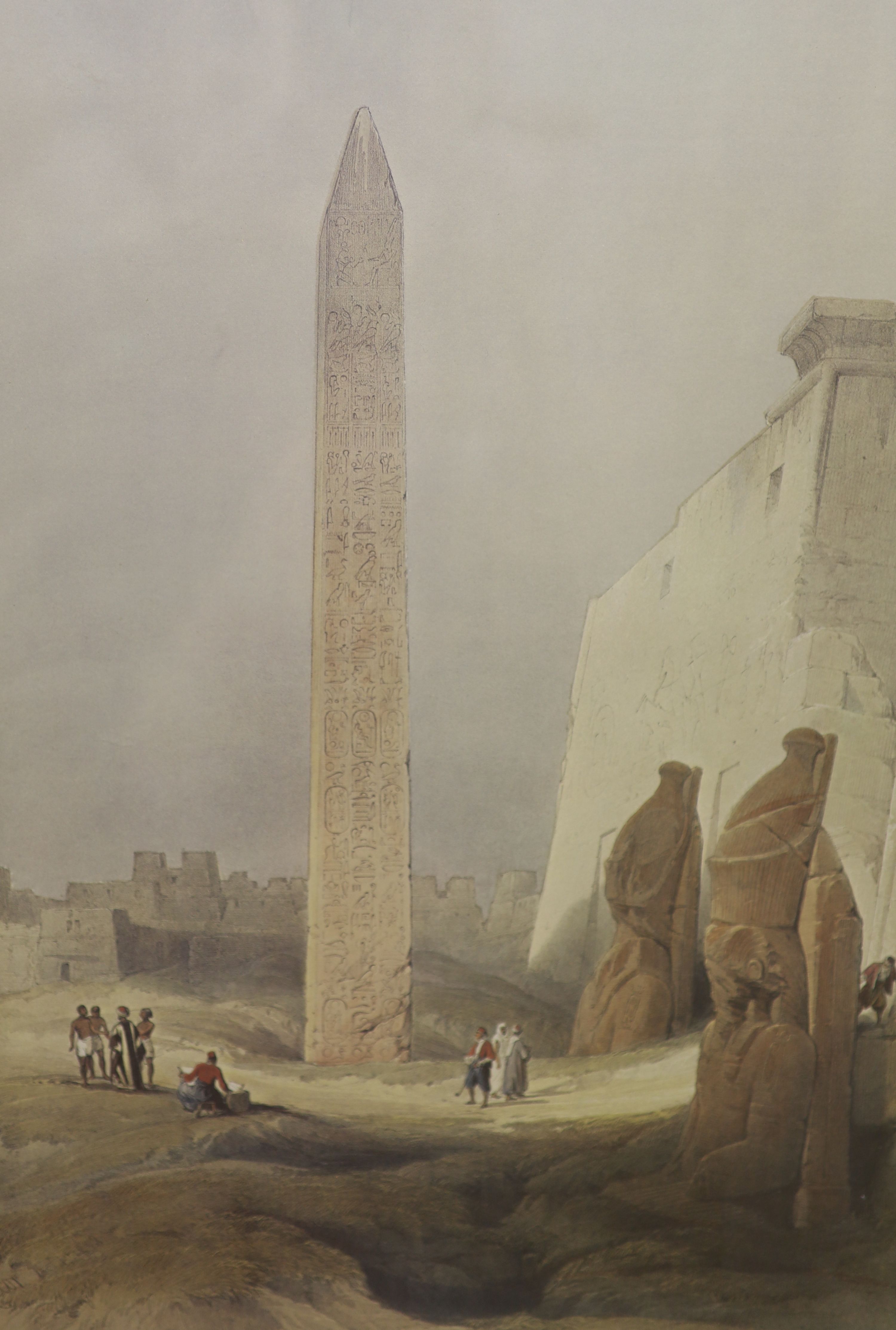 John Bruce 1839, coloured aquatint, 'A Birds Eye View of Brighton', 29 x 41cm, a coloured lithograph, 'The Inundation of Pool Valley